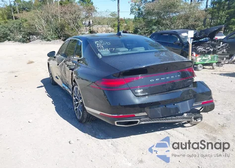 2024 Genesis G90 3.5T E-Sc Awd z USA, uszkodzony, nr VIN KMTFC4SD9RU041517